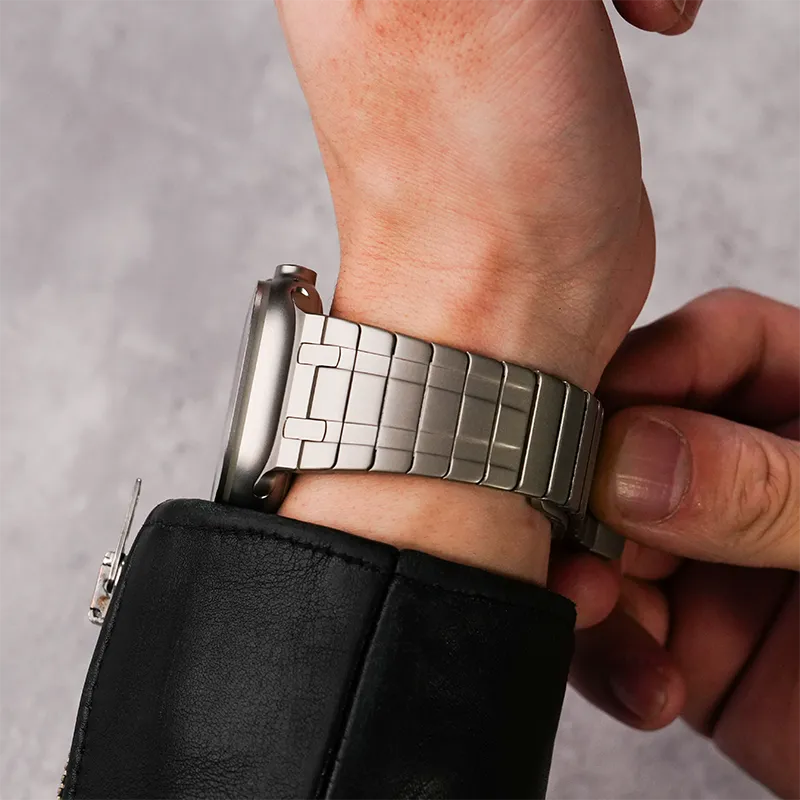 Apple Watch Band BJ-002 LINEAR - Silver【Bandee Joy】