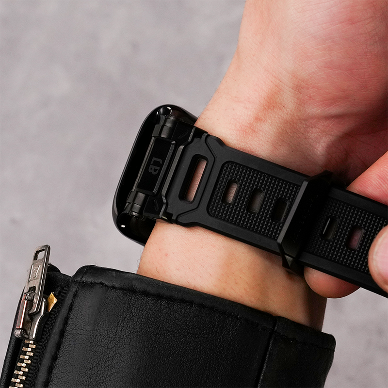 Apple Watch Band BJ-003 FORTRESS - Black Black【Bandee Joy】