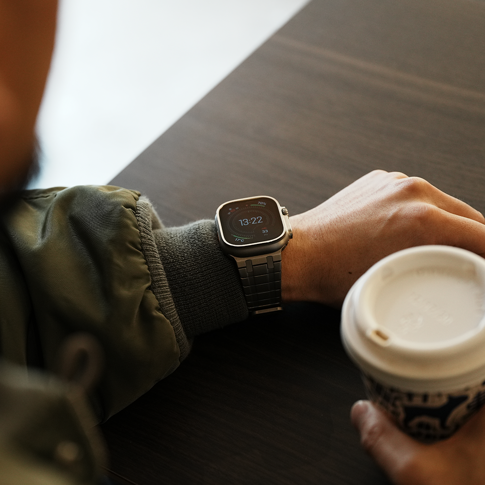 Apple Watch Band BJ-002 LINEAR - Silver【Bandee Joy】