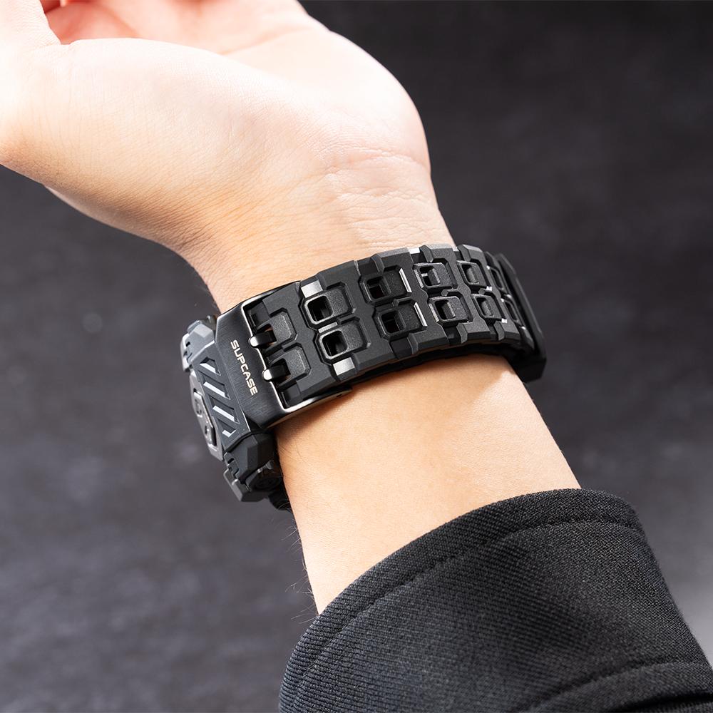 【衝撃吸収設計】UB Oreケース一体型バンド【アップルウォッチ】