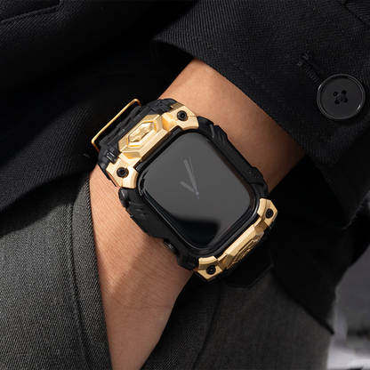 【衝撃吸収設計】UB Oreケース一体型バンド【アップルウォッチ】