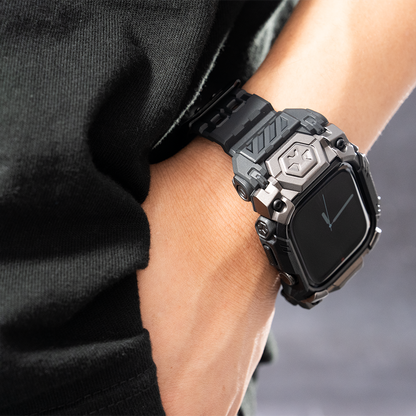 【衝撃吸収設計】UB Oreケース一体型バンド【アップルウォッチ】