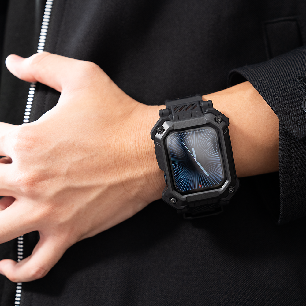 【フルカバー保護】GSSP ケース一体型バンド【アップルウォッチ】