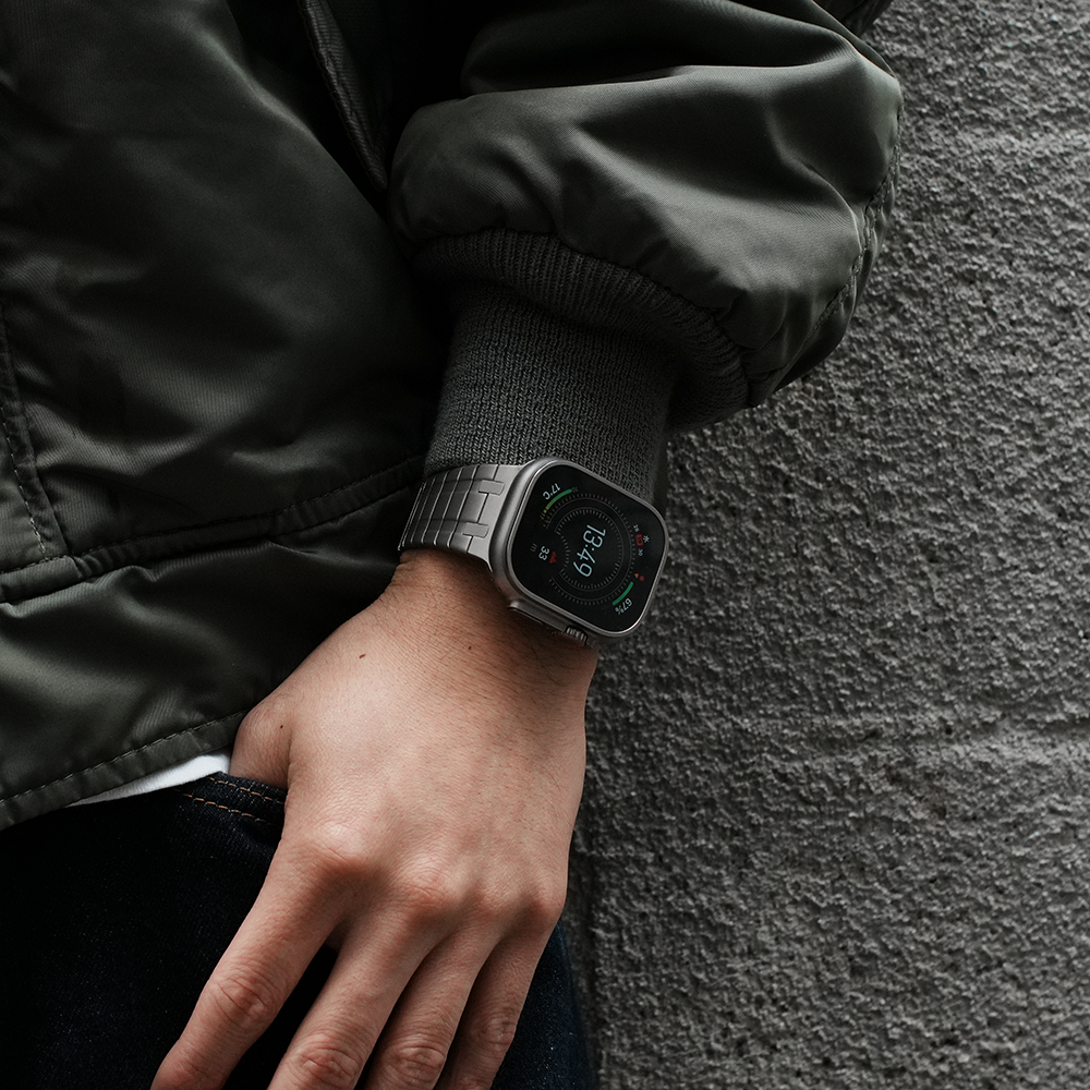 Apple Watch Band BJ-002 LINEAR - Silver【Bandee Joy】