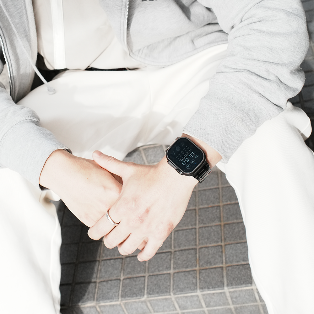 Apple Watch Band BJ-001 LINEAR - Black【Bandee Joy】