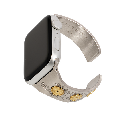 【アップルウォッチバングル】ARABESQUE FLOWER【SOULITE】