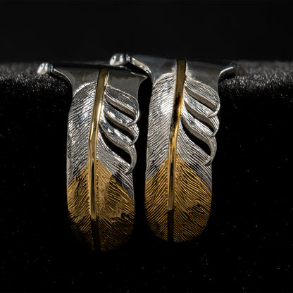 【アップルウォッチバングル】FEATHER GOLD TIP【SOULITE】