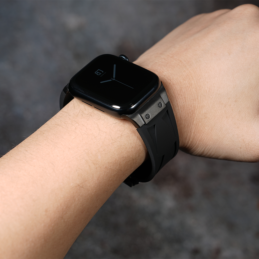 Apple Watch Band BJ-005 VECTOR - Black Black【Bandee Joy】