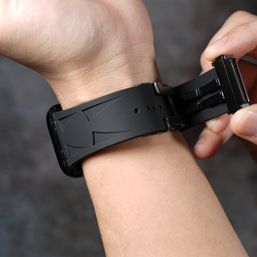 Apple Watch Band BJ-005 VECTOR - Black Black【Bandee Joy】