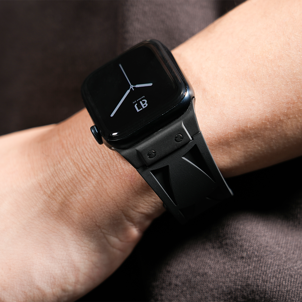 Apple Watch Band BJ-005 VECTOR - Black Black【Bandee Joy】