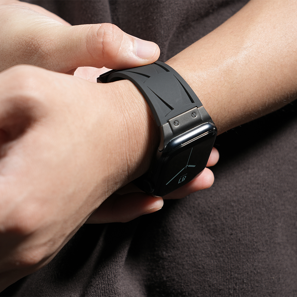 Apple Watch Band BJ-005 VECTOR - Black Black【Bandee Joy】