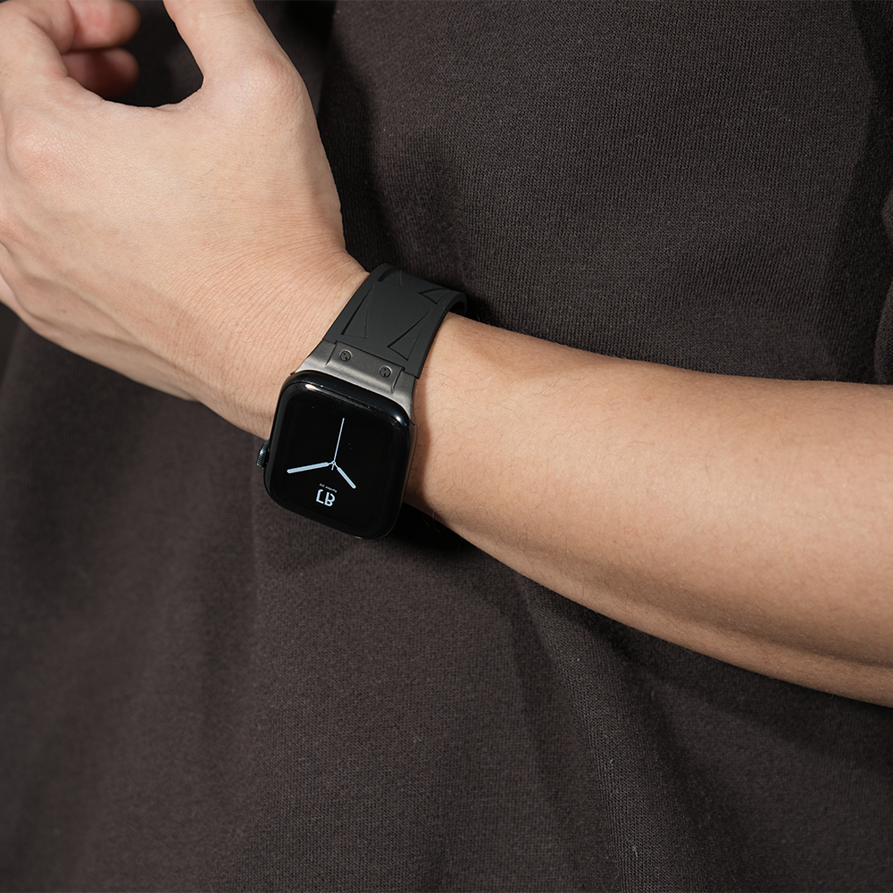 Apple Watch Band BJ-005 VECTOR - Black Black【Bandee Joy】