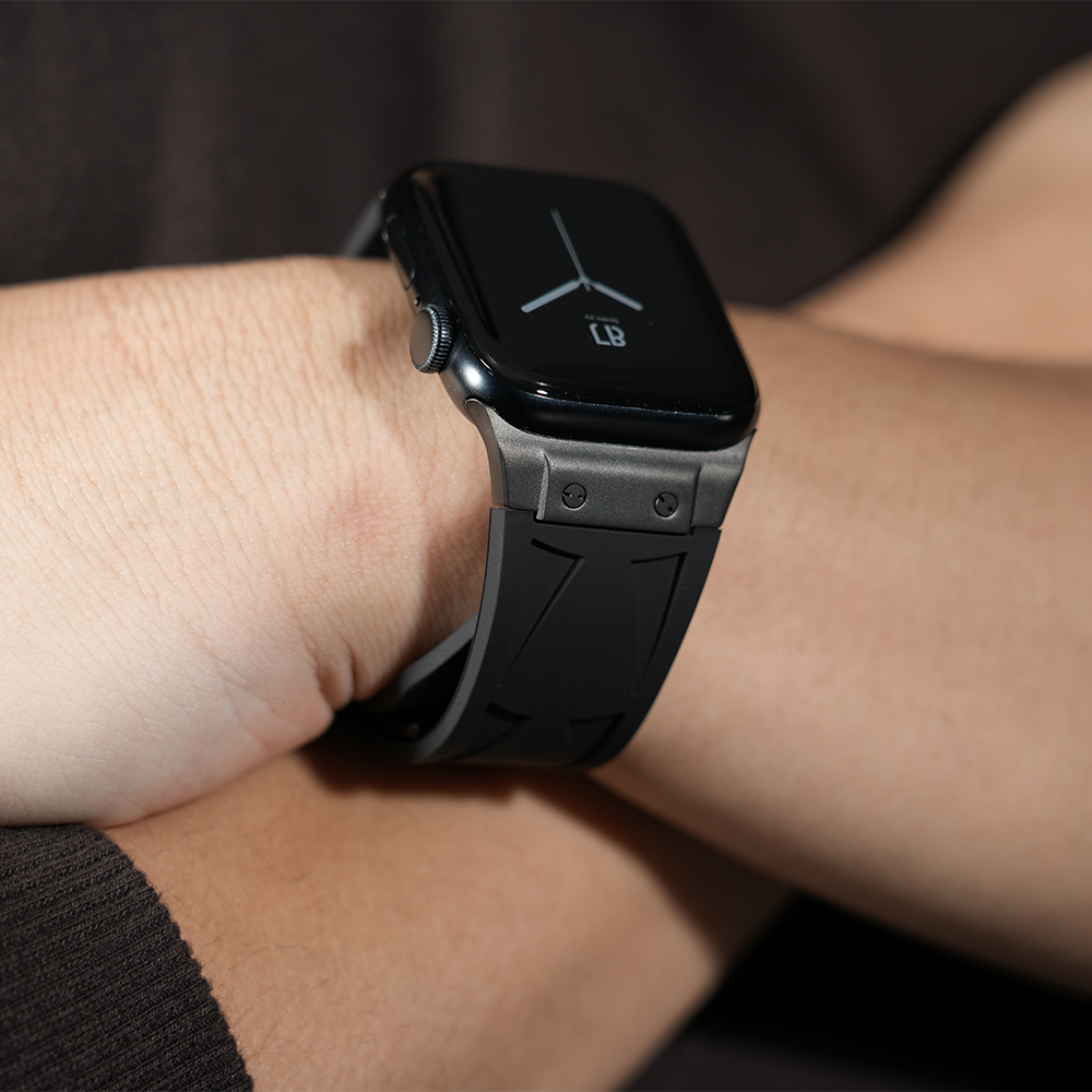 Apple Watch Band BJ-005 VECTOR - Black Black【Bandee Joy】