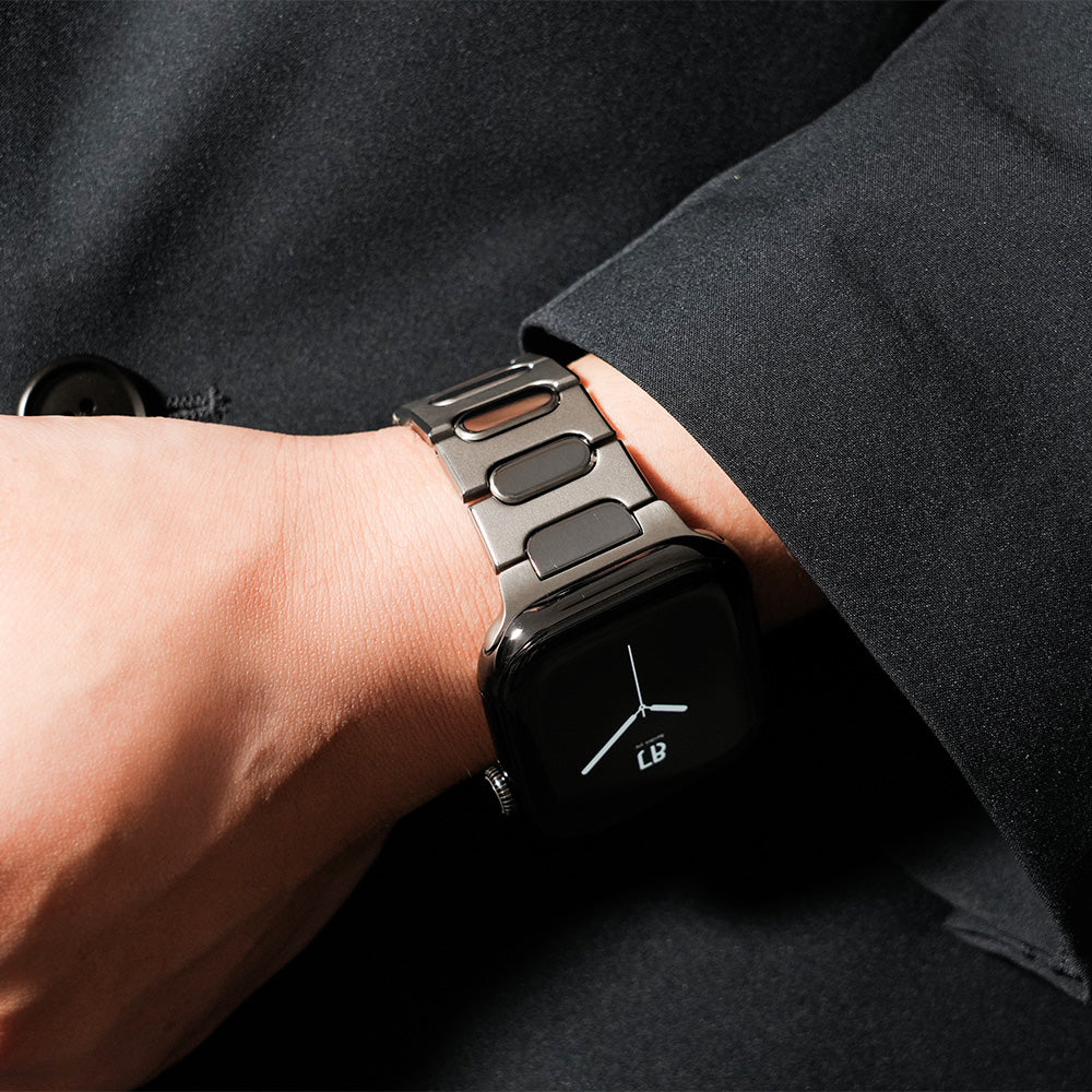 Apple Watch Band BJ-008 BRIGHT - Silver【Bandee Joy】