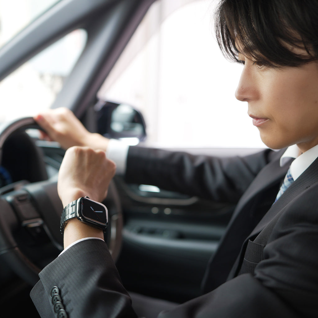 Apple Watch Band BJ-001 LINEAR - Black【Bandee Joy】