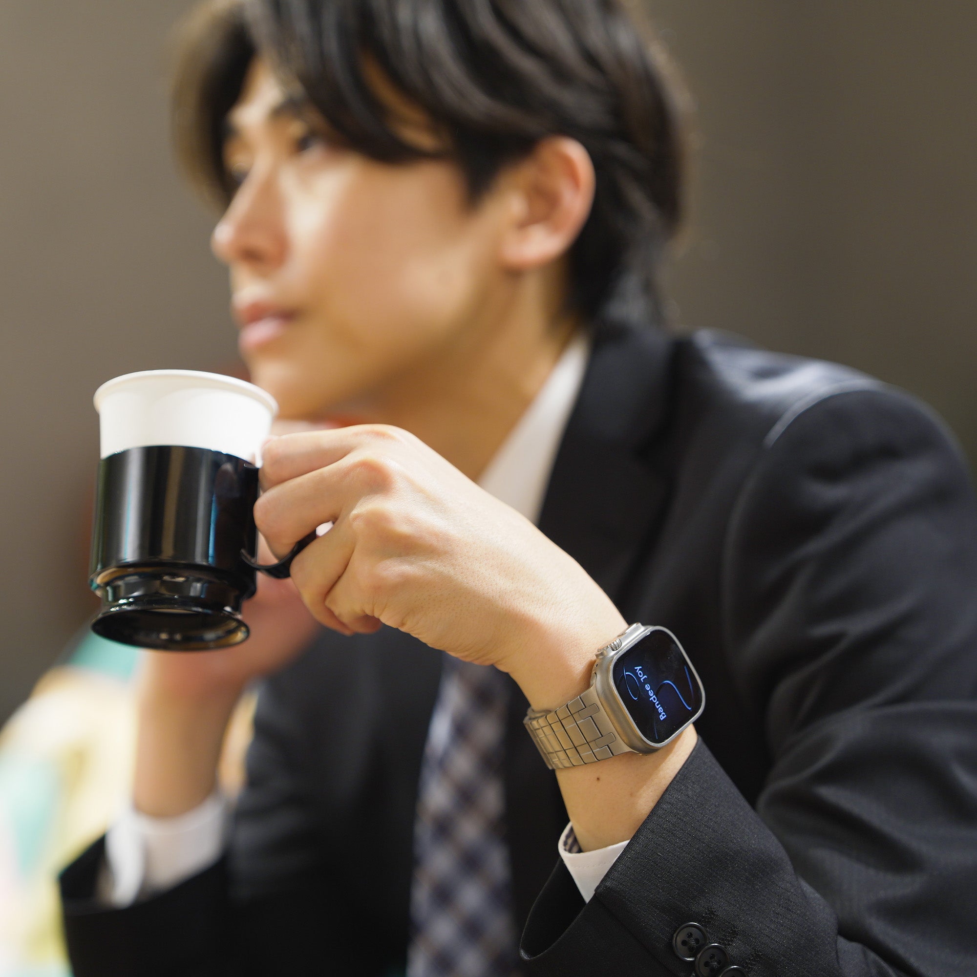 Apple Watch Band BJ-002 LINEAR - Silver【Bandee Joy】