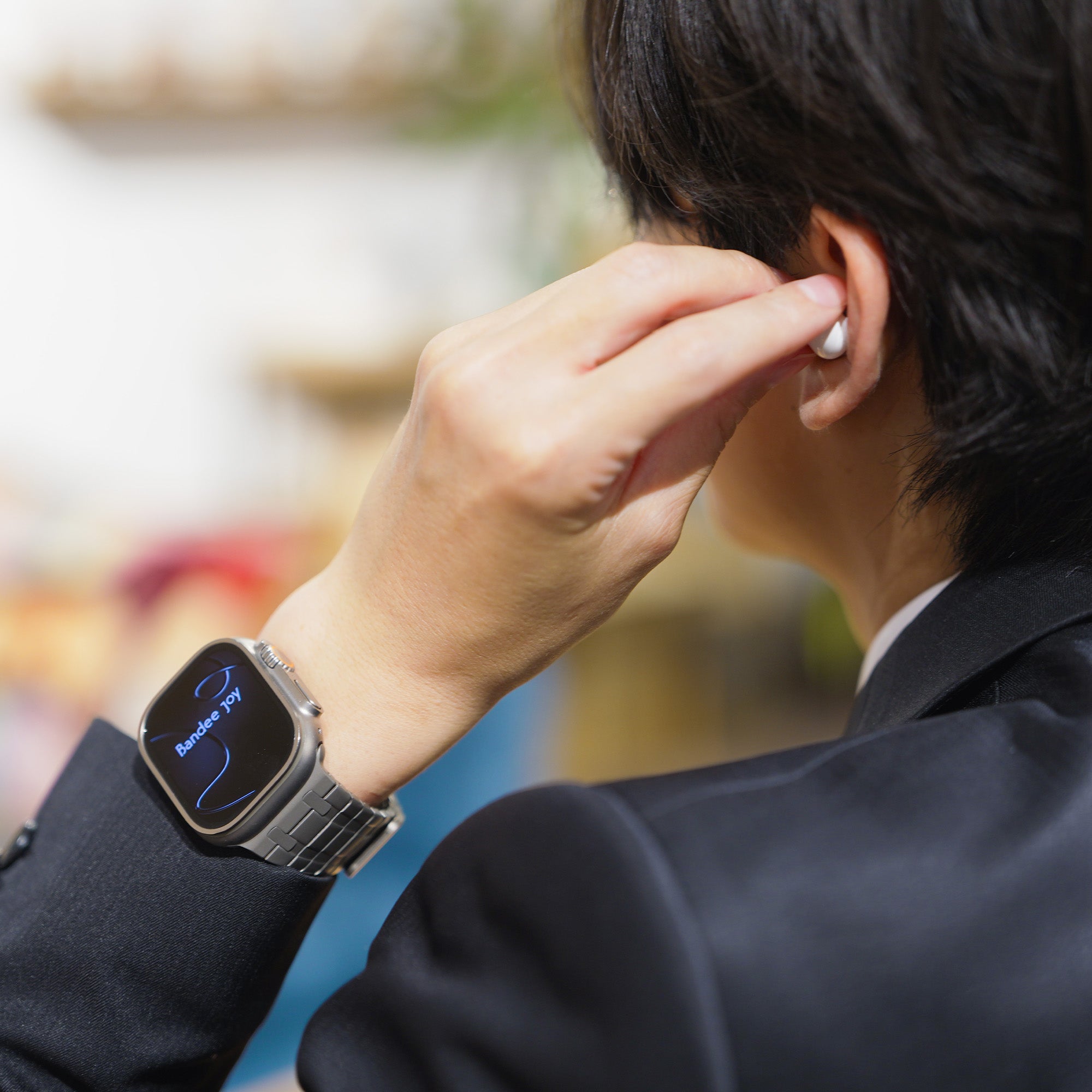 Apple Watch Band BJ-002 LINEAR - Silver【Bandee Joy】