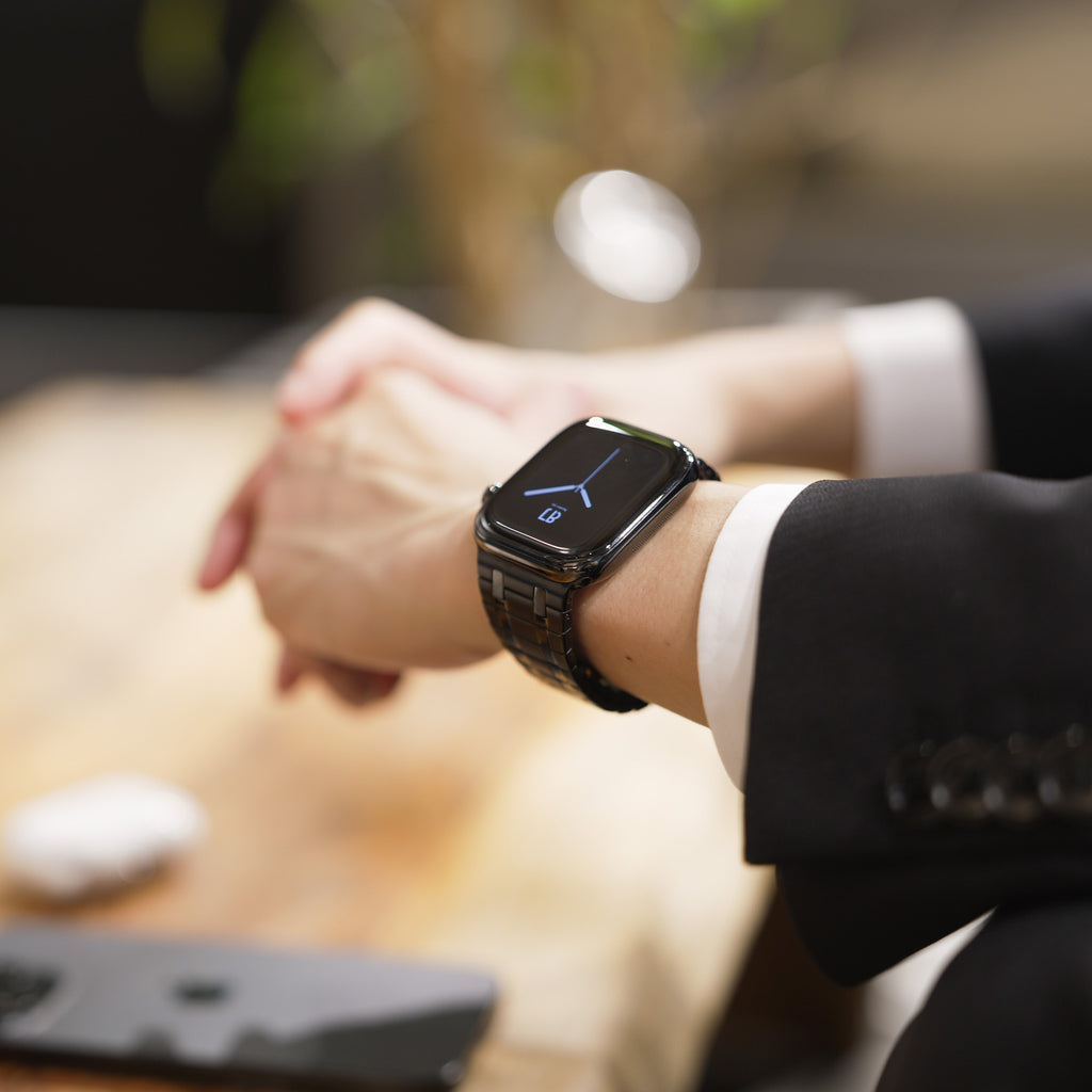 Apple Watch Band BJ-001 LINEAR - Black【Bandee Joy】