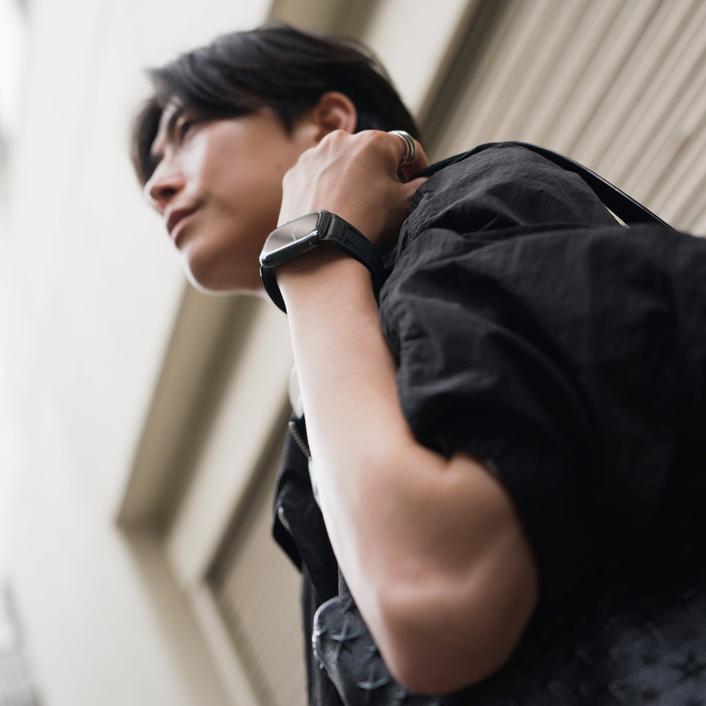 Apple Watch Band BJ-005 VECTOR - Black Black【Bandee Joy】