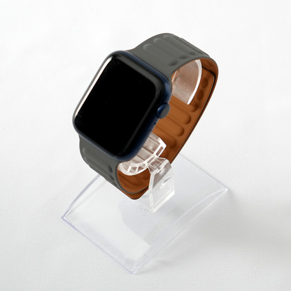 [Recommended♪ 15 colors available] Magnetic hybrid silicone band [Apple Watch]