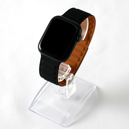 [Recommended♪ 15 colors available] Magnetic hybrid silicone band [Apple Watch]