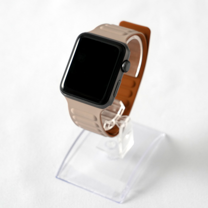 [Recommended♪ 15 colors available] Magnetic hybrid silicone band [Apple Watch]