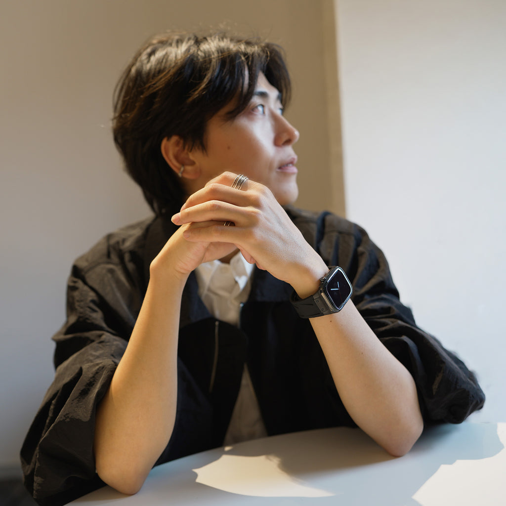 Apple Watch Band BJ-005 VECTOR - Black Black【Bandee Joy】