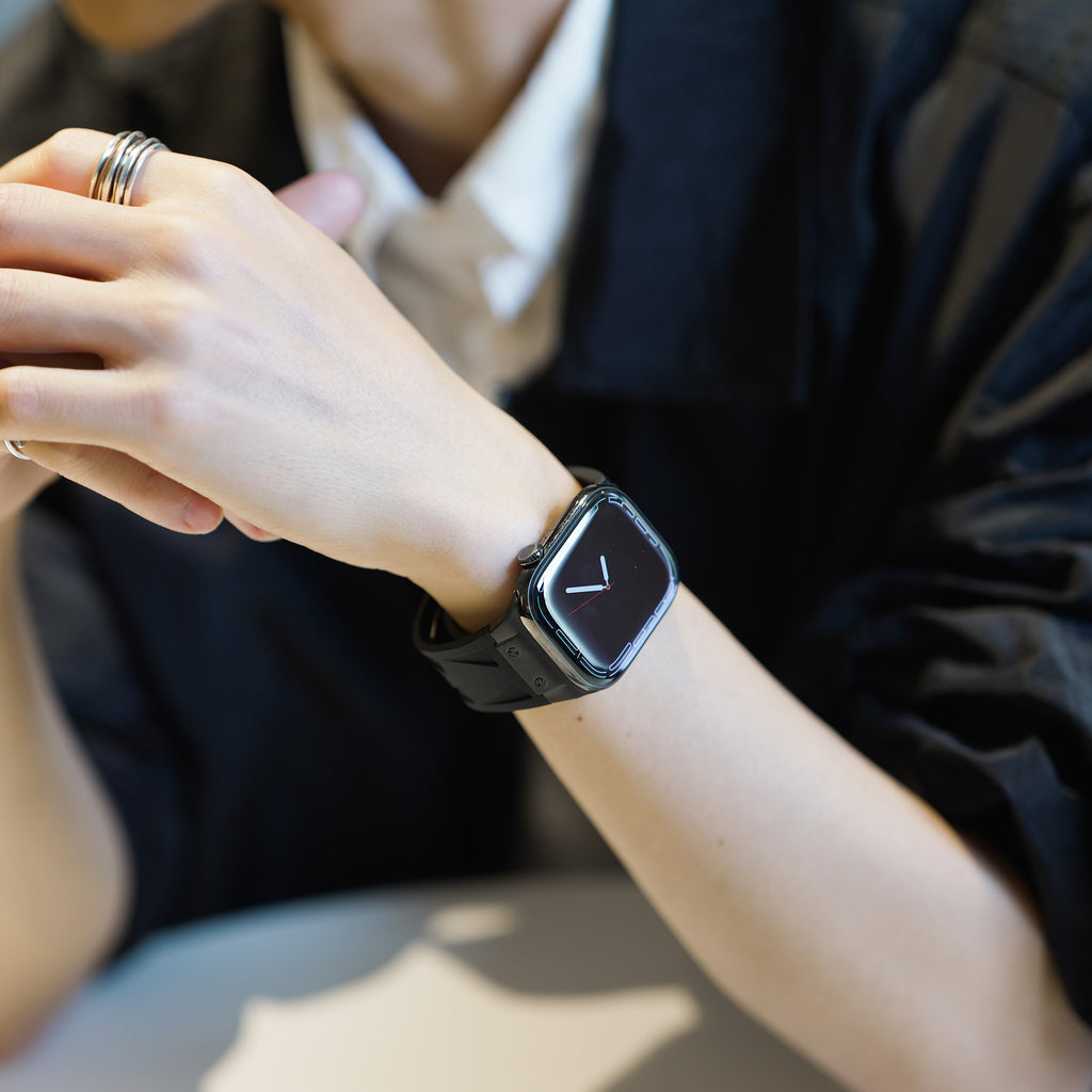 Apple Watch Band BJ-005 VECTOR - Black Black【Bandee Joy】