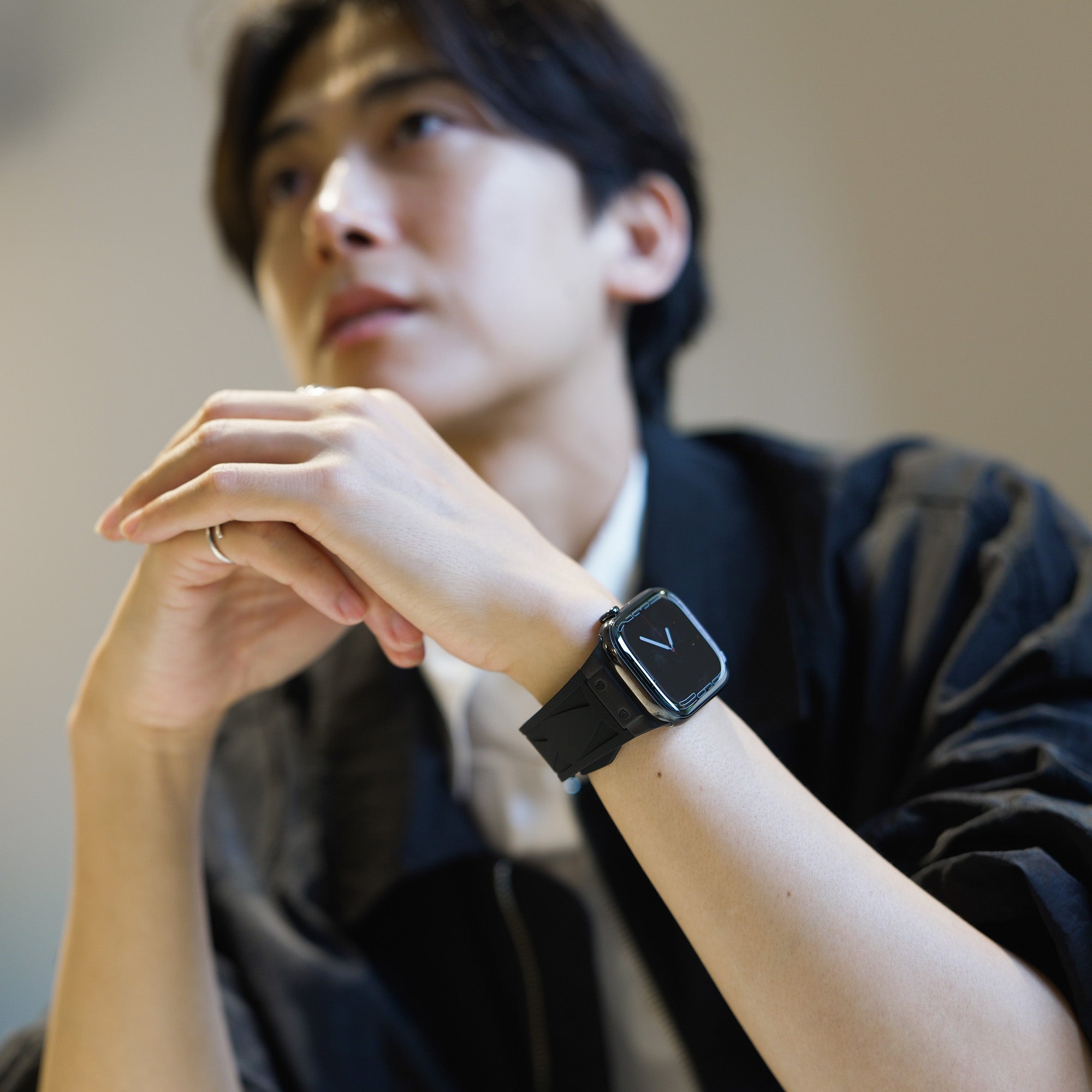 Apple Watch Band VECTOR-005 - Black Black【Bandee Joy】 – Apple