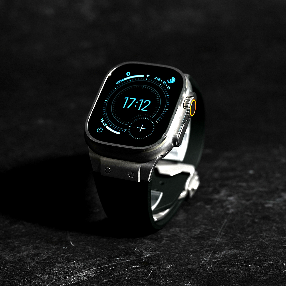 Apple Watch Band BJ-006 VECTOR - Black Silver【Bandee Joy】