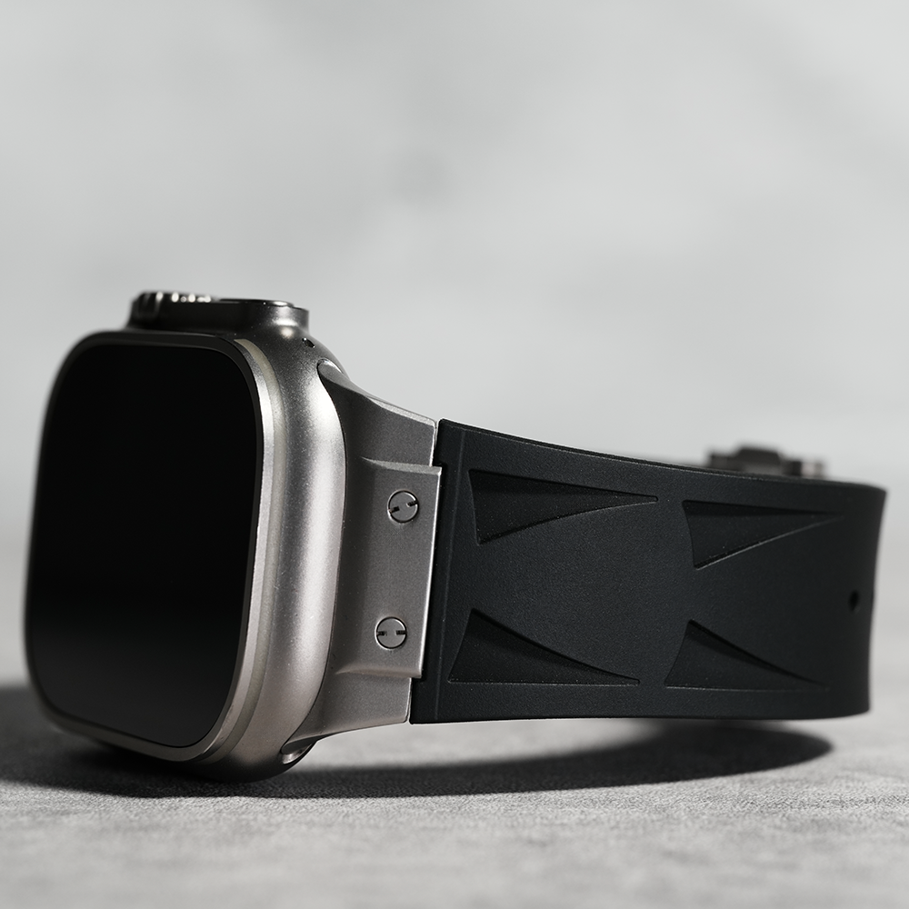Apple Watch Band BJ-006 VECTOR - Black Silver【Bandee Joy】