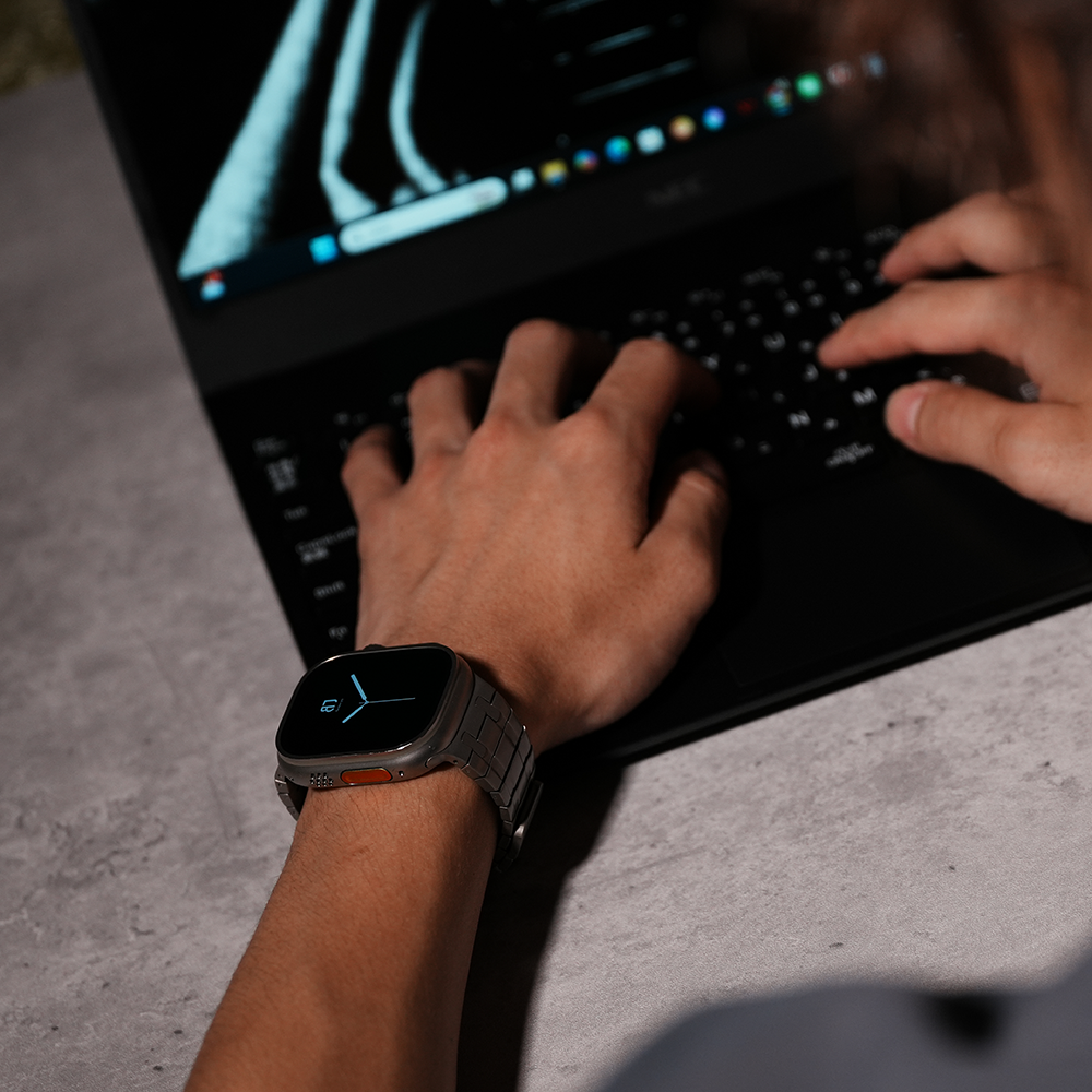 Apple Watch Band LINEAR-002 - Silver【Bandee Joy】