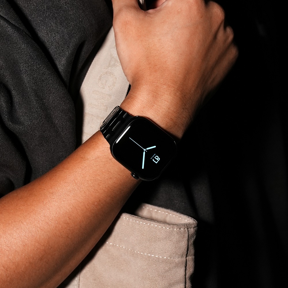 Apple Watch Band BJ-001 LINEAR - Black【Bandee Joy】