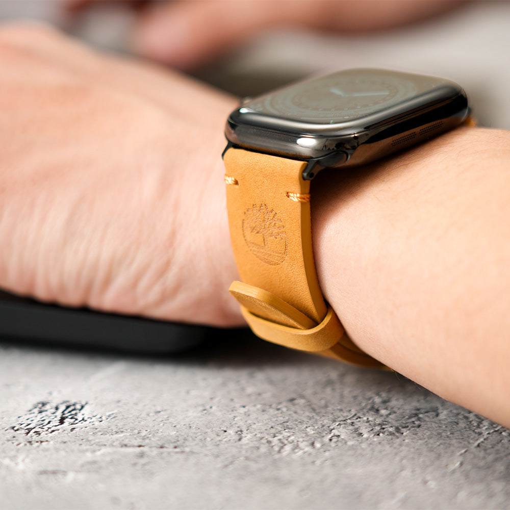 【ブランド本革】ティンバーランドレザーバンド（アシュビー）【アップルウォッチ】