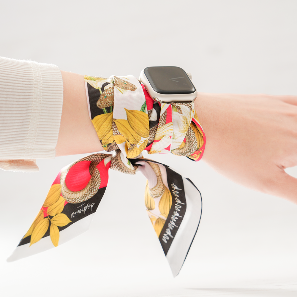 【アクセ感覚】Apple Watchスカーフ【WRISTPOP】