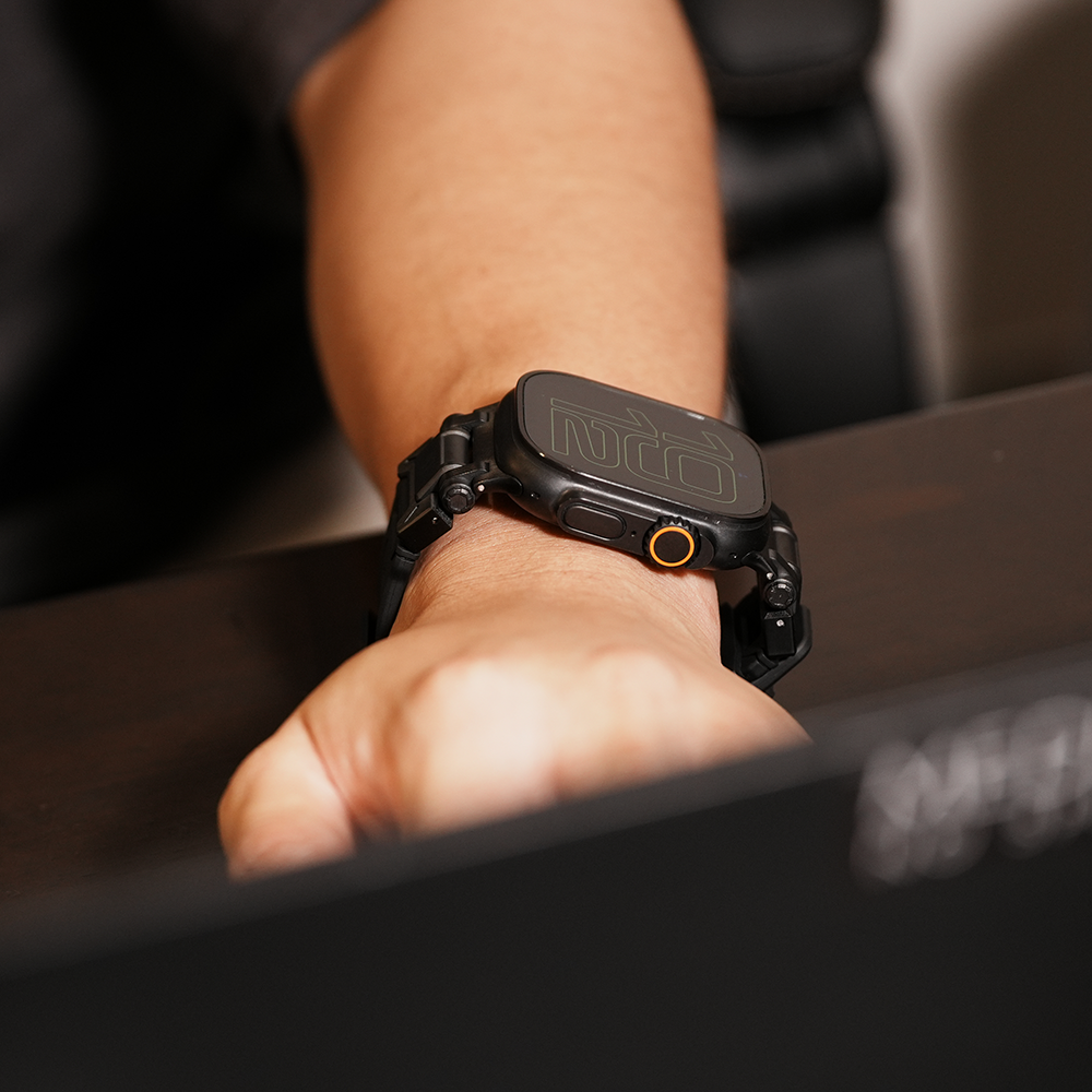 Apple Watch Band BJ-003 FORTRESS - Black Black【Bandee Joy】