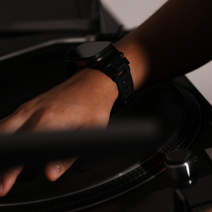 Apple Watch Band FORTRESS-003 - Black Black【Bandee Joy】