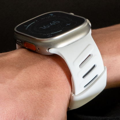 【15色展開】バイカラーベントシリコンバンド【アップルウォッチ】