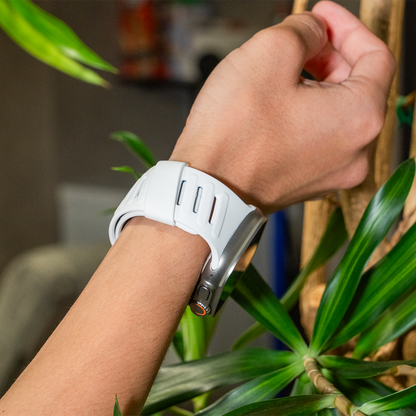 【15色展開】バイカラーベントシリコンバンド【アップルウォッチ】