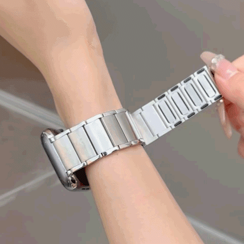 【強力マグネット】マグリンクステンレスバンド【アップルウォッチ】