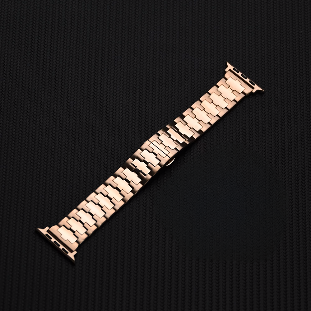 [Silver Crown] Crosslink Metal Band [Apple Watch]