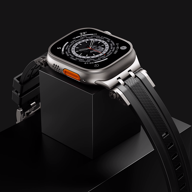 [2025 Latest] Imperial Rubber Band [Apple Watch]