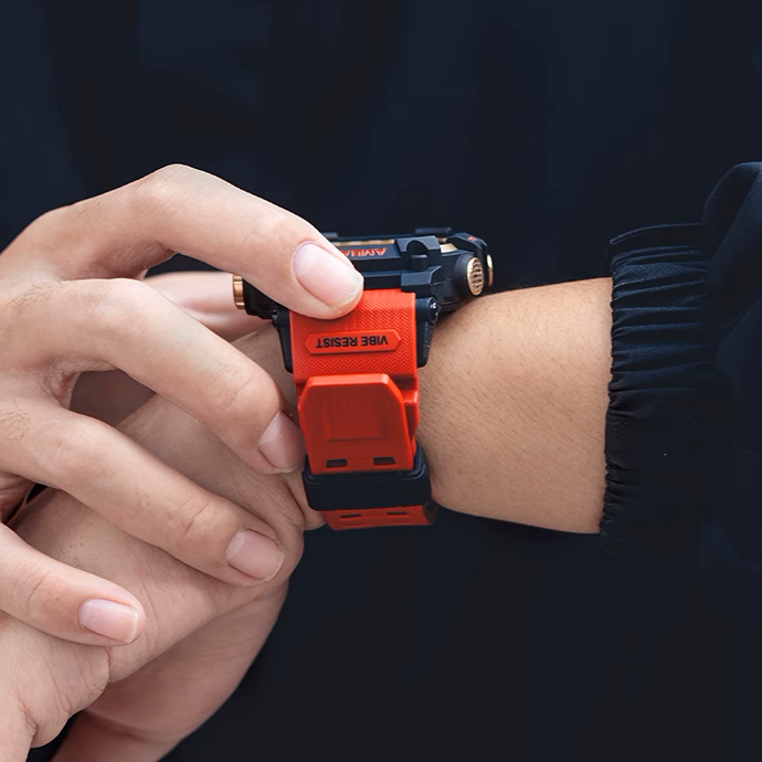[Shock-resistant] Metal protective TPU band [Apple Watch]