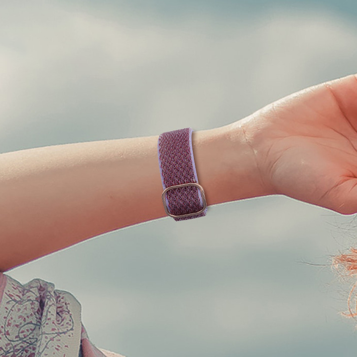 【軽くてタフ】ウェーブパターンナイロンバンド【アップルウォッチ】