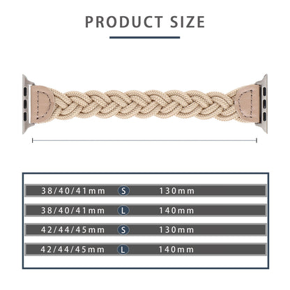 [3 colors available] Twisted rope braided band [Apple Watch]