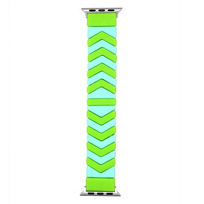 [18 colors available] Elastic silicone band [Apple Watch]