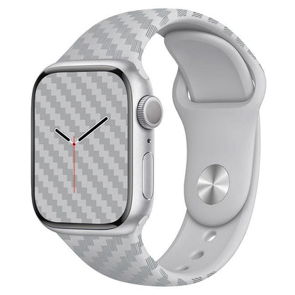 【全9色】カーボンファイバーパターンシリコンバンド【アップルウォッチ】 - Apple Watchバンド専門通販【BELTIES(ベルティーズ)】