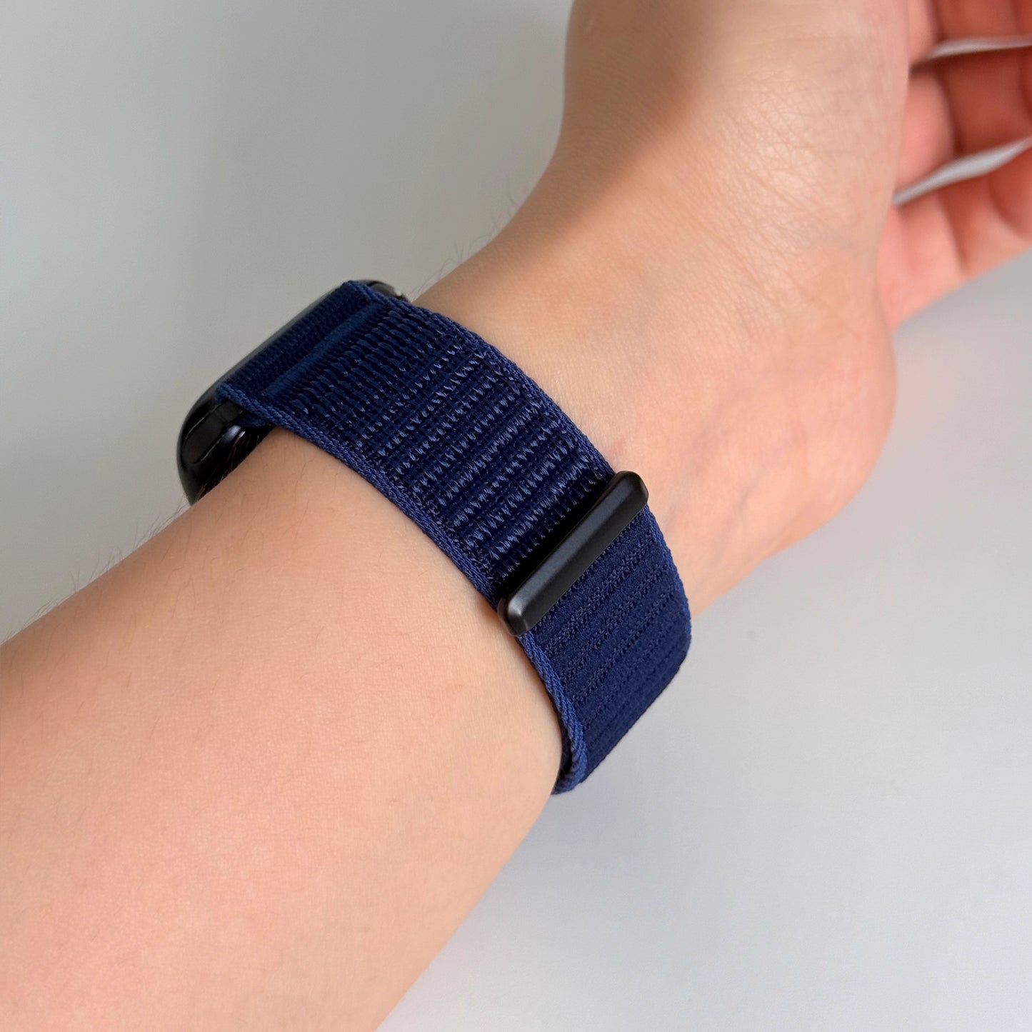 【ストレスフリー装着】カラフルナイロンマジックバンド【アップルウォッチ】