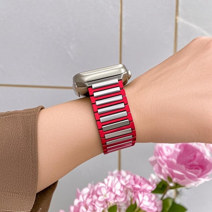 【バイカラー】2トーンマグネットメタルバンド【アップルウォッチ】