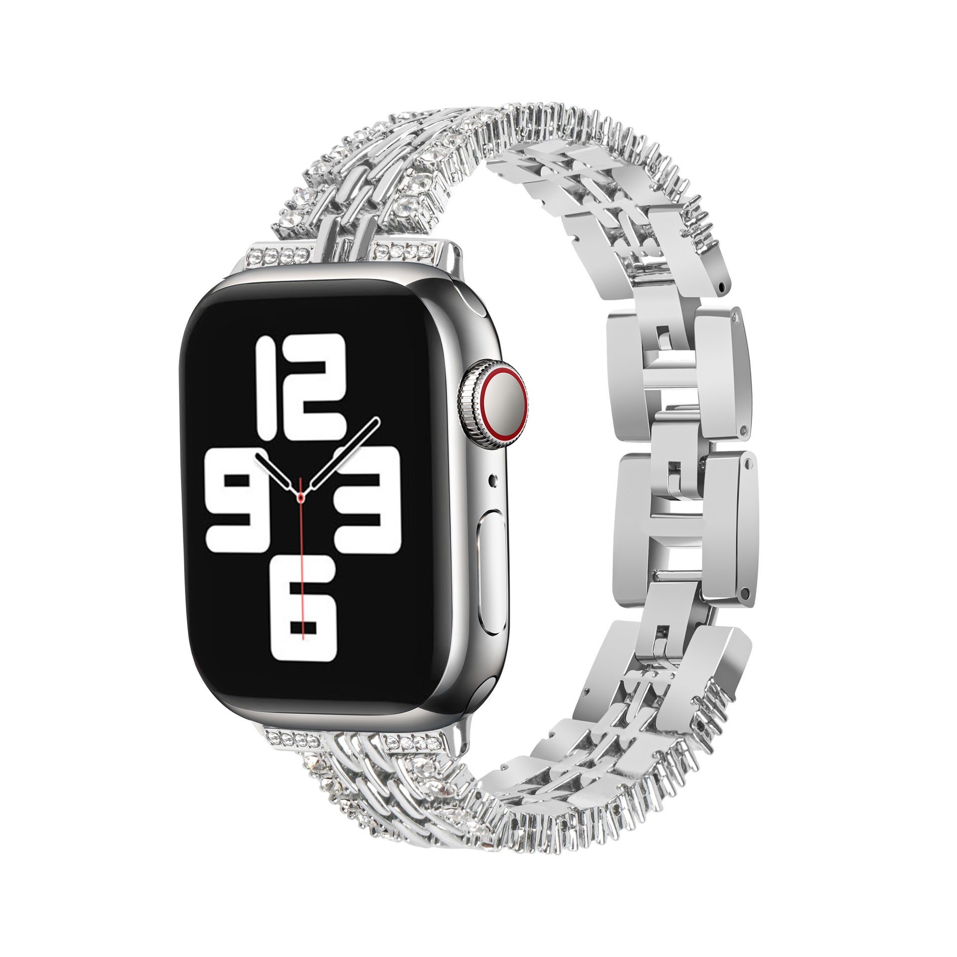 【全４色】ダブルダイヤモンドメタルバンド【アップルウォッチ】 - Apple Watchバンド専門通販【BELTIES(ベルティーズ)】